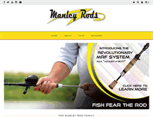 Tablet Screenshot of manleyrods.com